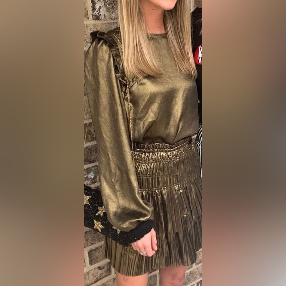 Current Air Bronze Smocked Set